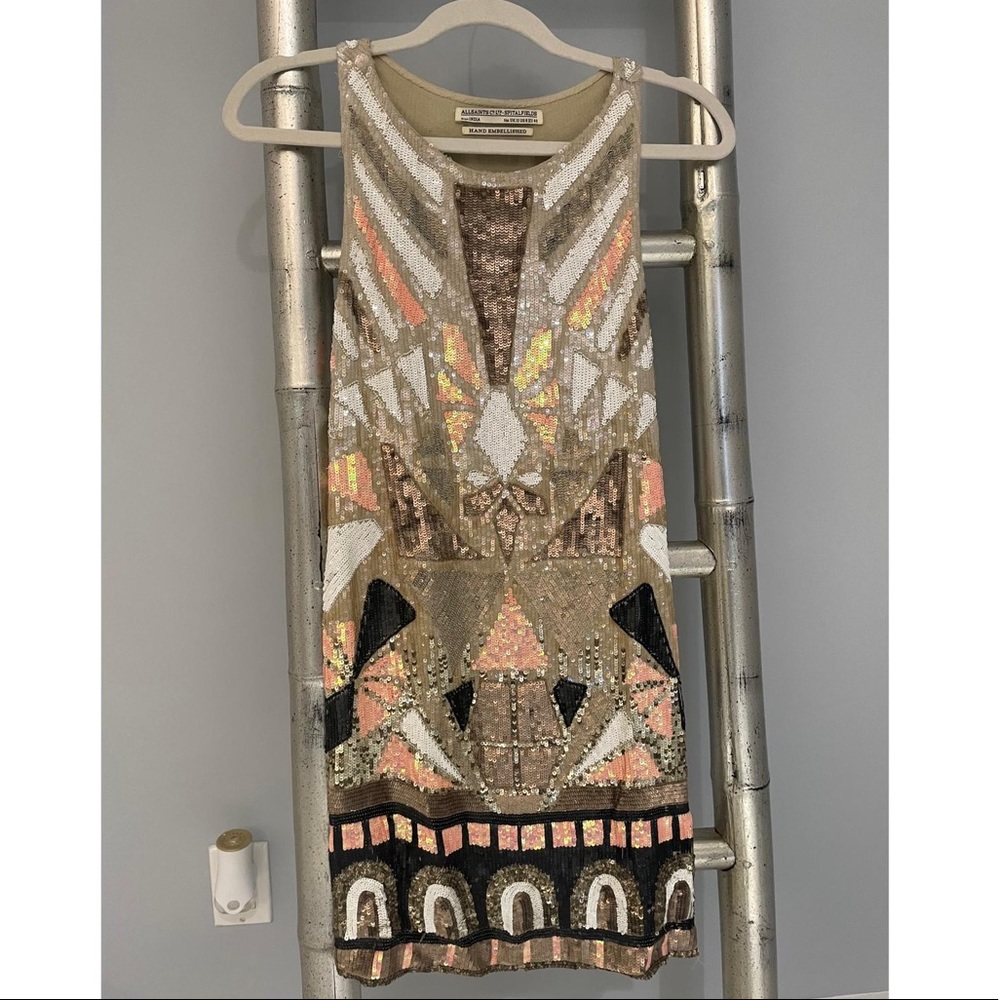 Embellished All Saints Mini Dress